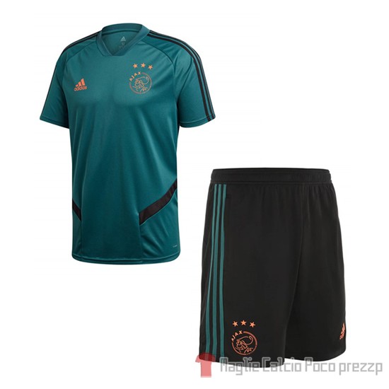 Tuta da Track Ajax Manica Corta Bambino 2019/2020 Verde - Clicca l'immagine per chiudere